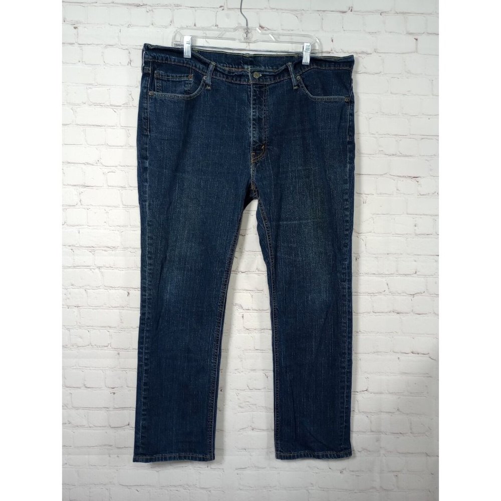Levi's 541 Men's Jeans Size 44x32 Denim Tapered Leg Blue Jeans - Picture 10 of 11
